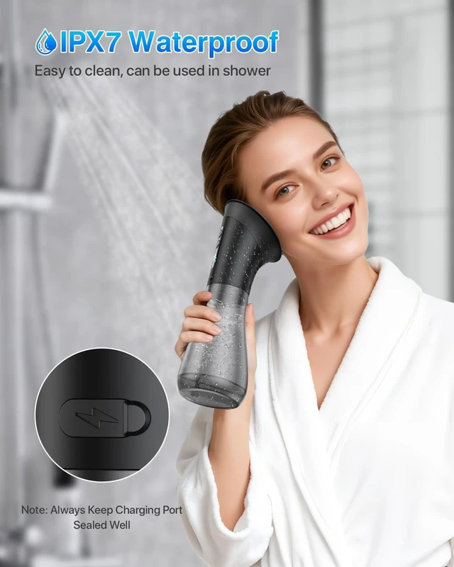 Alt view image 13 of 14 - Upgraded Ear Wax Removal with One-Piece Waste Tank, Electric Ear Cleaner | Safe & Effective Electric Ear Cleaning, IPX7, 5000mAh, 12 Tips, 3 Pressure Modes