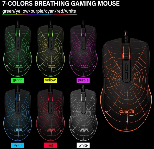 Alt view image 11 of 14 - Gaming Keyboard and Mouse 104 Keys for Mac PC PS5 PS4 Xbox One Gamers