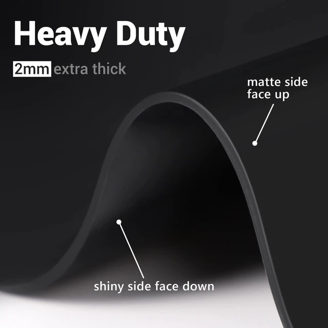Alt view image 11 of 14 - 31.6"x23.5" Large Silicone Kitchen Counter Mat, 2mm Thick Heat Resistant Silicone Countertop Protector Mat Cover for Baking Air Fryer Toaster Oven Microwave Coffee Maker Cutting Board Drill Black
