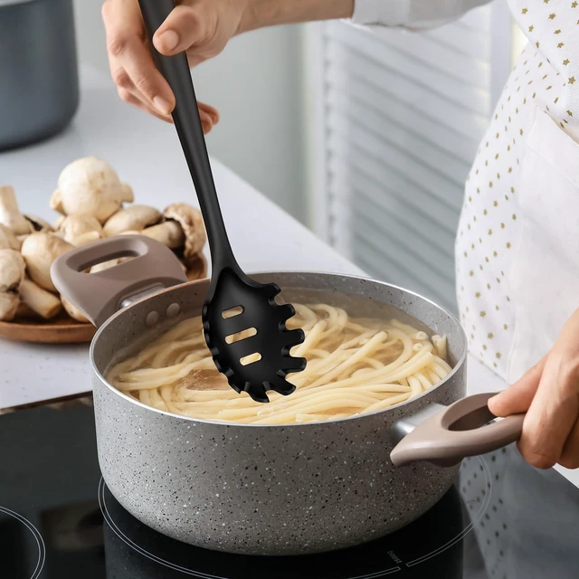 Alt view image 14 of 14 - Silicone Kitchen Utensils Set,Utensils Sets for Cooking,Dishwasher Safe