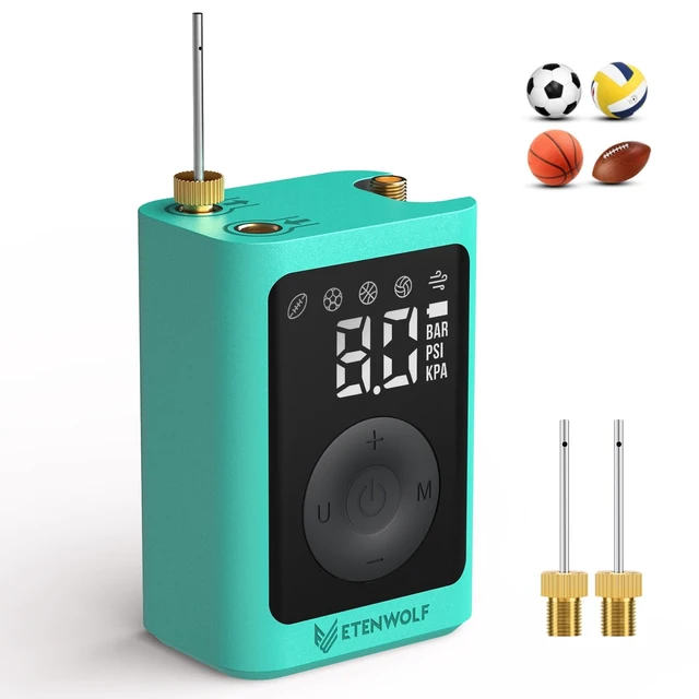 Alt view image 8 of 14 - Electric Ball Pump Inflation & Deflation with 2600mAh Battery
