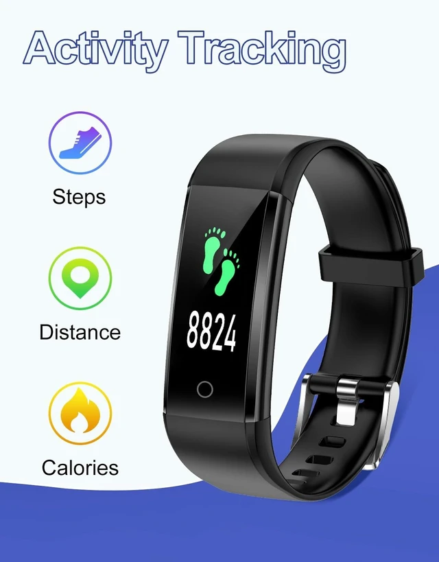 Alt view image 9 of 14 - Pedometer Watch No Bluetooth Steps Counter Simple Fitness Tracker Black