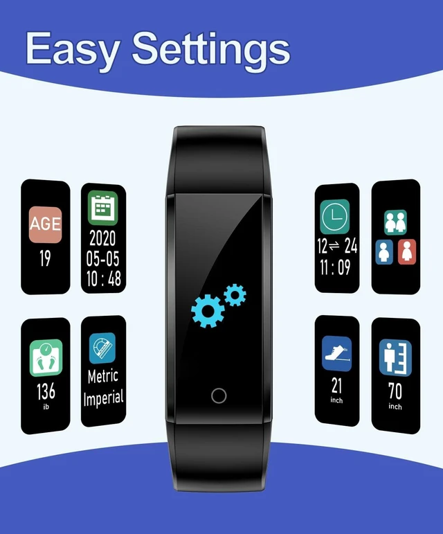 Alt view image 11 of 14 - Pedometer Watch No Bluetooth Steps Counter Simple Fitness Tracker Black