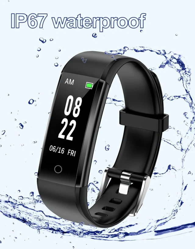 Alt view image 14 of 14 - Pedometer Watch No Bluetooth Steps Counter Simple Fitness Tracker Black