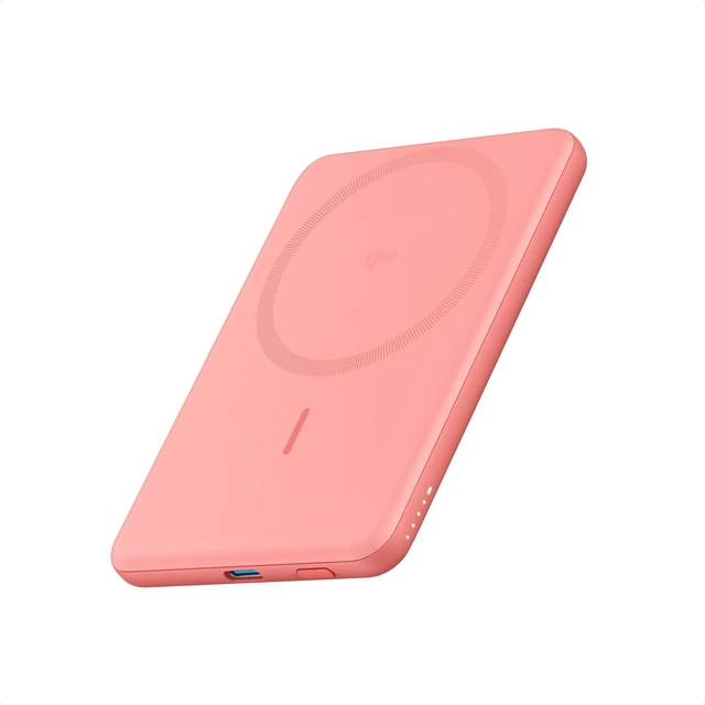 Alt view image 7 of 12 - MagGo Power Bank, 5,000mAh Qi2-Certified 15W Max Portable Charger