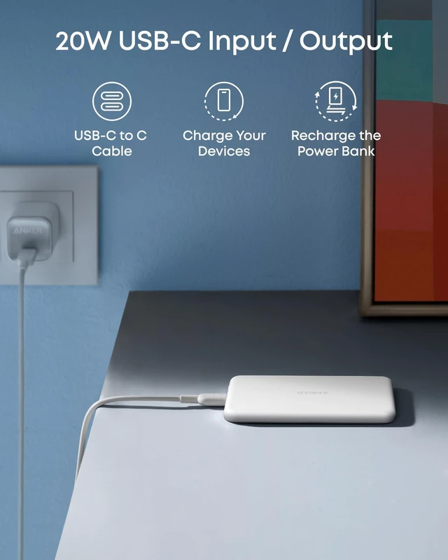 Alt view image 12 of 12 - MagGo Power Bank, 5,000mAh Qi2-Certified 15W Max Portable Charger