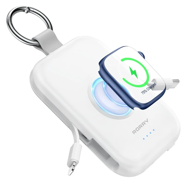 Alt view image 7 of 12 - CharmGo Portable Charger, 5000mAh Portable Charger Power Bank