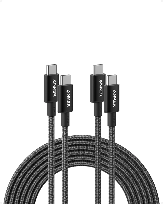Alt view image 8 of 14 - USB C to USB C Cable, 100W Fast Charging Cable (2-Pack, 10 ft, Black)