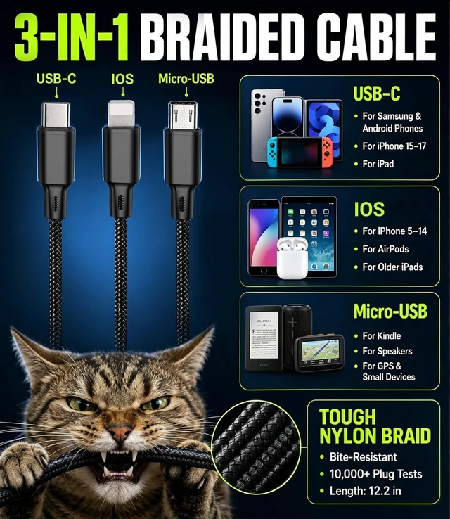 Alt view image 12 of 14 - Portable Charger 60000mAh, 5-Device Charging Power Bank Battery Pack