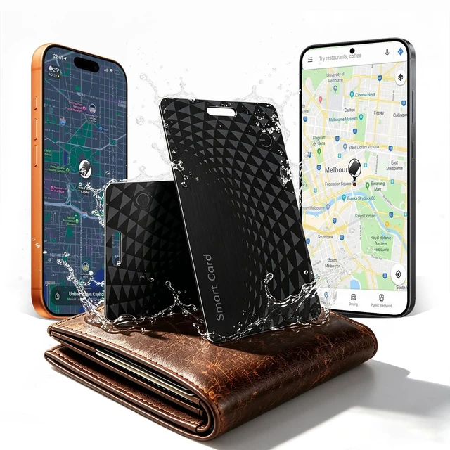 Alt view image 8 of 14 - 2026 Wallet Tracker Card Pro, Bluetooth Tracking Card (iOS & Android)
