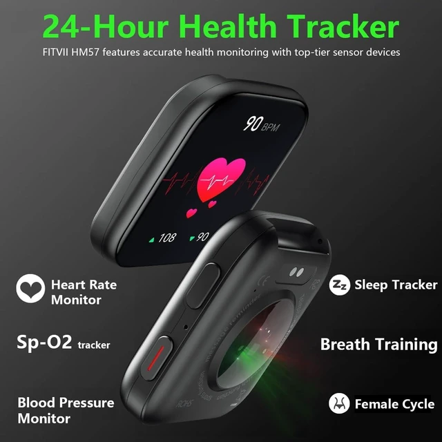 Alt view image 10 of 14 - Health & Fitness Tracker (Answer/Make Calls), Smart Watch with 24/7 Heart Rate and Blood Pressure, Sleep Tracking, Blood Oxygen Monitor, 120+ Sport Modes Activity Tracker for Women Men