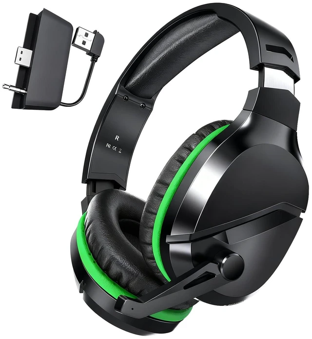Alt view image 8 of 14 - Wireless Gaming Headset with Mic for Xbox Series X|S Xbox One PS5