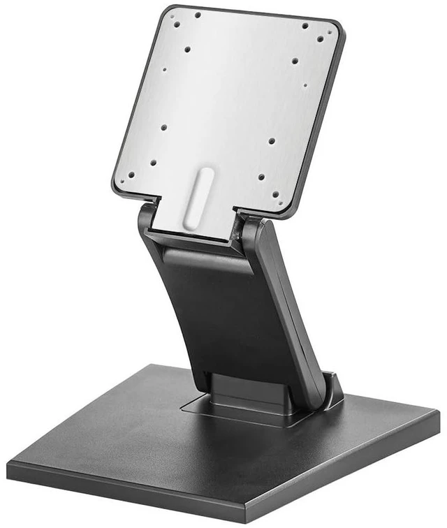 Alt view image 7 of 12 - Adjustable Foldable Single Monitor Mount, Low Profile VESA Monitor Desk Mount 75x75mm & 100x100mm, Fits 10-27 Inch LCD Touch Screens