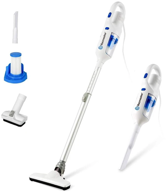 Alt view image 8 of 14 - Corded Stick Vacuum Cleaner 2 in 1, Ultra-Lightweight | 14Kpa Power Suction, Handheld Vacuum Cleaner, Washable HEPA Filter, for Home, Car, Pet Hair, Carpet, Hard Floor - VSJ01