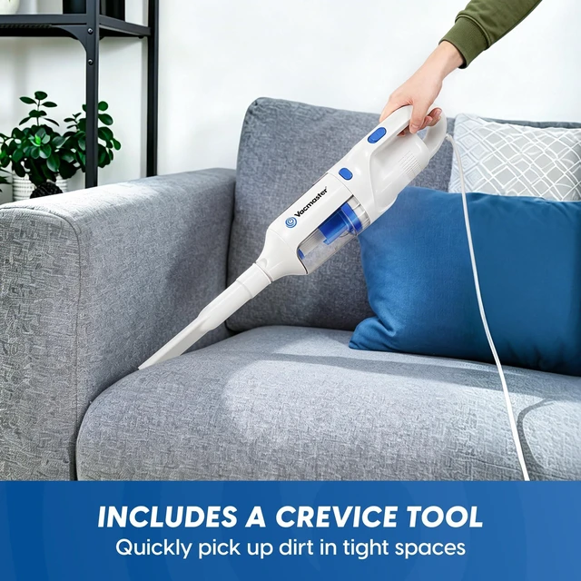 Alt view image 11 of 14 - Corded Stick Vacuum Cleaner 2 in 1, Ultra-Lightweight | 14Kpa Power Suction, Handheld Vacuum Cleaner, Washable HEPA Filter, for Home, Car, Pet Hair, Carpet, Hard Floor - VSJ01