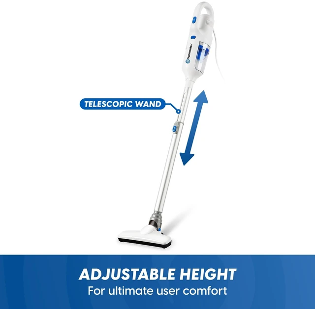 Alt view image 13 of 14 - Corded Stick Vacuum Cleaner 2 in 1, Ultra-Lightweight | 14Kpa Power Suction, Handheld Vacuum Cleaner, Washable HEPA Filter, for Home, Car, Pet Hair, Carpet, Hard Floor - VSJ01