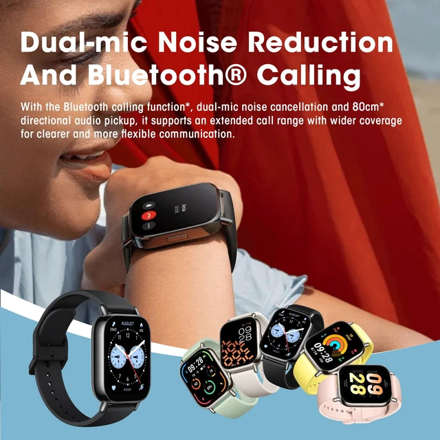 Alt view image 14 of 14 - 5 Lite Smart Watch, Step Counter Watch for Women Men with 1.96" LCD Large Display, 140 Sports Modes, 5ATM Waterproof (Lite-Black)