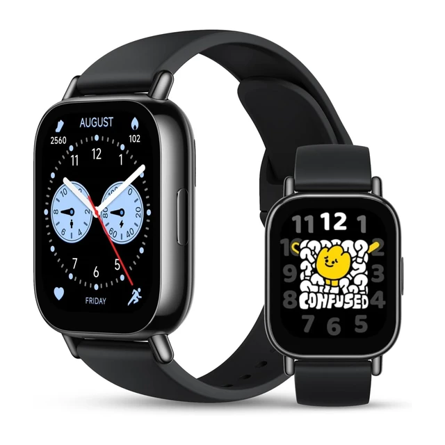Alt view image 8 of 14 - 5 Lite Smart Watch, Step Counter Watch for Women Men with 1.96" LCD Large Display, 140 Sports Modes, 5ATM Waterproof (Lite-Black)