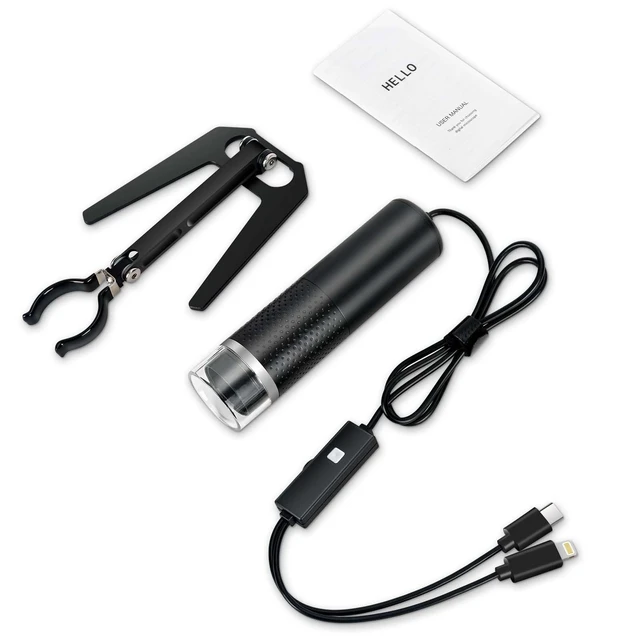 Alt view image 14 of 14 - USB Digital Microscope for iOS and Android Devices (Not for Any PC) | 50x-1600x Magnification, 1920x1440P HD Portable Microscope Camera for Adults, Children, Students