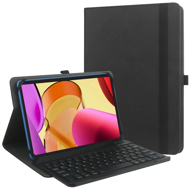 Alt view image 7 of 12 - 9",9.7",10.1",10.5",10.9",11" Tablet Universal Case with Keyboard, Case with Removable Wireless Bluetooth Keyboard & Pen Holder for iPad, Galaxy and Other 9-11 inch Tablet