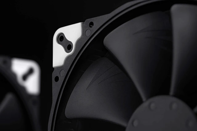 Alt view image 13 of 14 - NF-A20 PWM chromax.Black.swap, High-Performance Quiet Fan 200mm | High Airflow, Low Noise, 30mm Thick Fan, for PC and Electronics Cooling, Customisable Colour Pads, 800rpm 4-Pin PWM