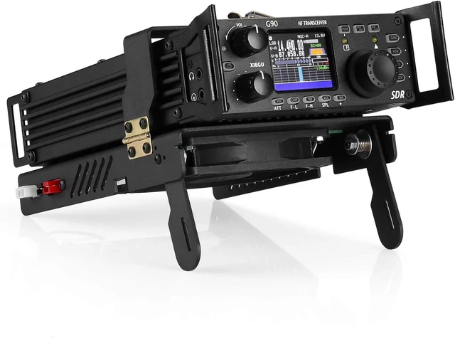 Alt view image 9 of 14 - Radioddity G90-H1 Bracket Holder Quiet Cooling Fan 2-in-1 for Xiegu G90