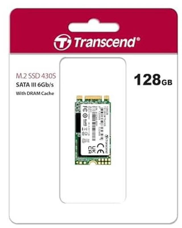 Alt view image 7 of 10 - Transcend 128GB MTS430S M.2 2242 SATA3 SSD, Internal Solid State, Compatible with Laptop & PC Desktop - TS128GMTS430S