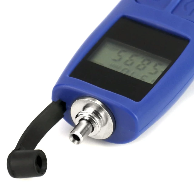 Alt view image 4 of 7 - 2-Pack Optical Power Meter -70~+10 dBm, Universal 2.5mm Interface, Fiber Light Meter for Testing 6 Calibration Wavelengths, Blue