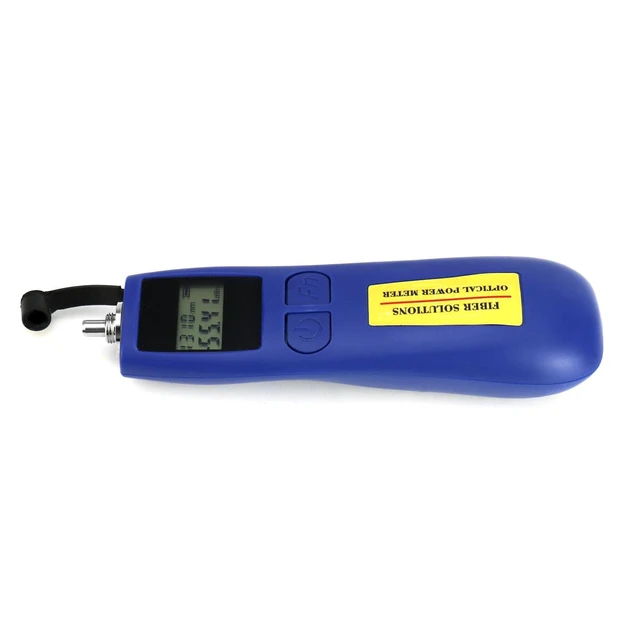 Alt view image 6 of 7 - 2-Pack Optical Power Meter -70~+10 dBm, Universal 2.5mm Interface, Fiber Light Meter for Testing 6 Calibration Wavelengths, Blue