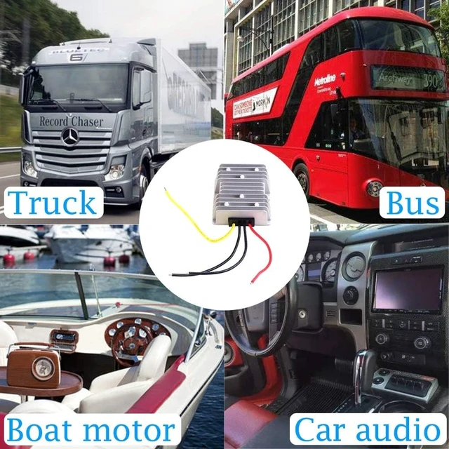 Alt view image 6 of 7 - 12V 144W Car Voltage Stabilizer, DC 10-36V to 12V Regulator for Auto, Truck, Boat & Solar