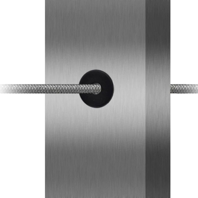 Alt view image 4 of 7 - 300 Pack Cable Railing Rubber Grommets | Fit 1/8" 5/32" 3/16" Cables for Metal Posts, Protective Sleeves for Indoor & Outdoor Railing