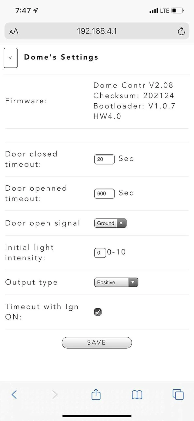Alt view image 4 of 4 - Dome Light Dimmer with Delay, 20 Sec & 10 Min Timeout, Rotary Switch, Manual Operation, Fits Any Car, White