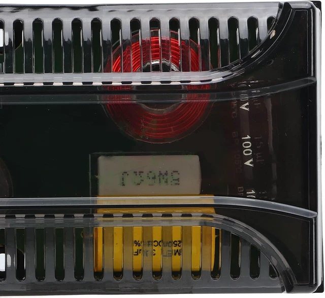 Alt view image 7 of 7 - 300 Watts 2-Way Crossover, Universal Car Audio Speaker Frequency Divider with Heat Dissipation