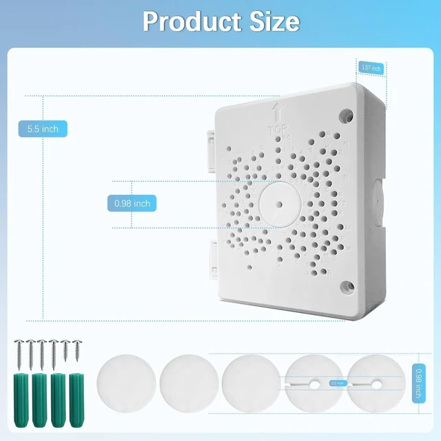 Alt view image 3 of 7 - Security Camera Junction Box for PTZ Cameras, Outdoor IP65 Waterproof CCTV Mounting Bracket, ABS Plastic Cable Concealment Box (4 Pack)