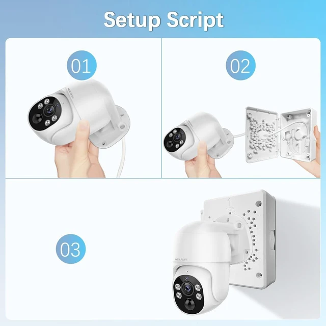 Alt view image 5 of 7 - Security Camera Junction Box for PTZ Cameras, Outdoor IP65 Waterproof CCTV Mounting Bracket, ABS Plastic Cable Concealment Box (4 Pack)