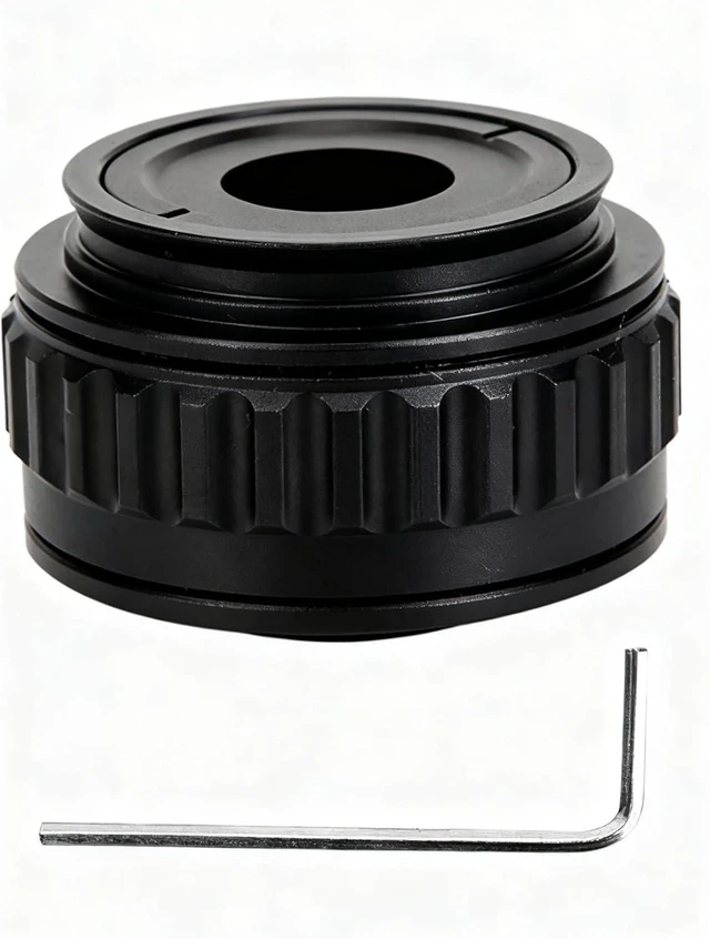 Main image of 0.35X C-Mount Microscope Lens Adapter Camera Interface Adapter Accessory for Trinocular Stereo Microscope