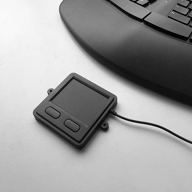 Alt view image 6 of 6 - MCSaite Portable Wired USB Touchpad Trackpad for Professional & Industrial Use with Computer, Laptop, Mac & Notebook