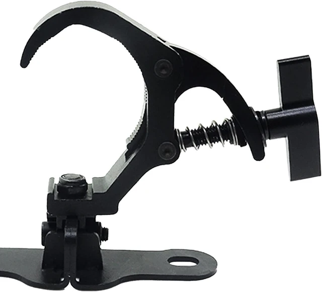 Alt view image 2 of 7 - LED Stage Light Truss Clip Standard Truss Hook for Spot Lights, Black