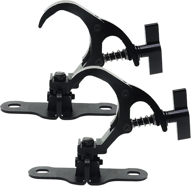 Main image of LED Stage Light Truss Clip Standard Truss Hook for Spot Lights, Black