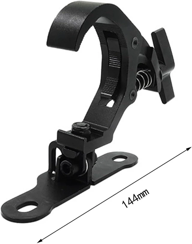 Alt view image 3 of 7 - LED Stage Light Truss Clip Standard Truss Hook for Spot Lights, Black