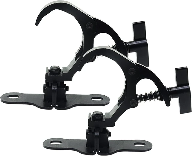 Alt view image 5 of 7 - LED Stage Light Truss Clip Standard Truss Hook for Spot Lights, Black