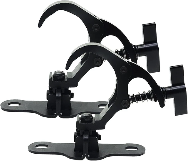 Alt view image 6 of 7 - LED Stage Light Truss Clip Standard Truss Hook for Spot Lights, Black