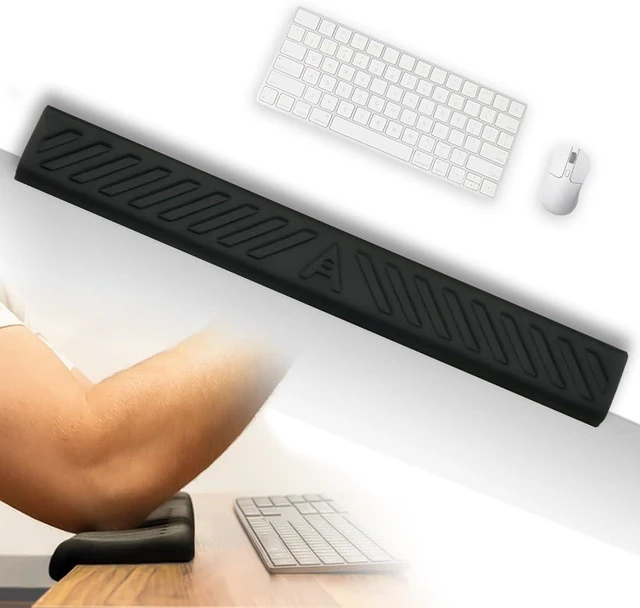Main image of ArmCloud Extra-Long 28 Inch Desk Arm Rest Full-Arm Memory Foam Support for Wrist, Elbow & Forearm, No-Slip Desk Edge Pad for Typing, Work & Gaming
