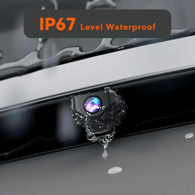 Alt view image 3 of 6 - Upgraded WDR Rear Camera for G840S / G840H / G930 / G850 1080P Waterproof AHD Car Rear View Camera