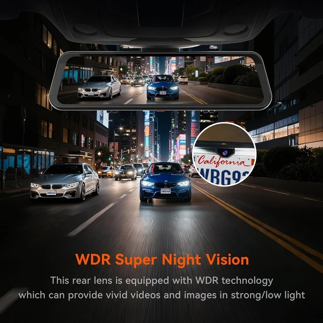Alt view image 2 of 6 - Upgraded WDR Rear Camera for G840S / G840H / G930 / G850 1080P Waterproof AHD Car Rear View Camera