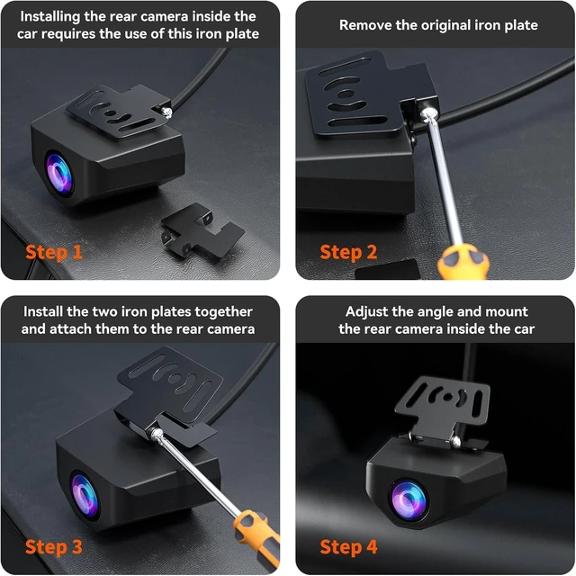 Alt view image 6 of 6 - Upgraded WDR Rear Camera for G840S / G840H / G930 / G850 1080P Waterproof AHD Car Rear View Camera