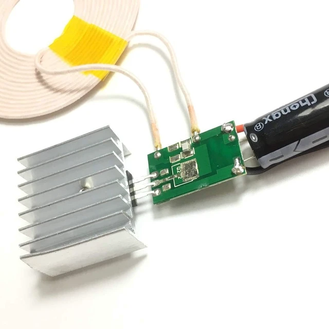 Alt view image 3 of 6 - 12V 3A High Power Wireless Charging Coil Modules - Long Distance Inductive Transmitter & Receiver Coil Power Supply Module