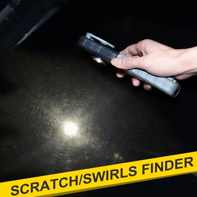 Alt view image 5 of 7 - Rechargeable LED Detailing Paint Inspection Lamp with Magnet & Swirl Finder for Car Mechanics, Color Match Light 2700k 4500k 6500k, 93+ CRI, 500LM
