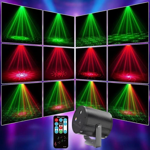 Alt view image 4 of 7 - 2 Pack Mini Cylinder DJ LED Party Light Sound Activated ABS Strobe Stage Lighting for New Years/Club/Bar/Birthday/KTV/Home Decor