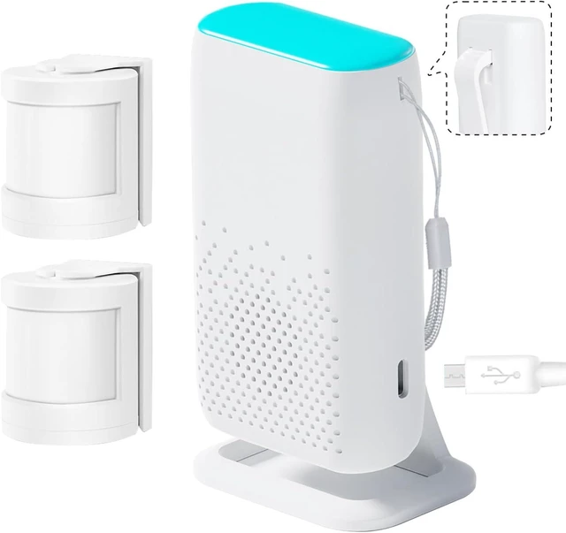 Main image of Bed Sensor Alarm & Fall Prevention for Elderly Motion Alert System with 58 Melody/LED/Vibration Modes for Patient & Senior Home Monitoring